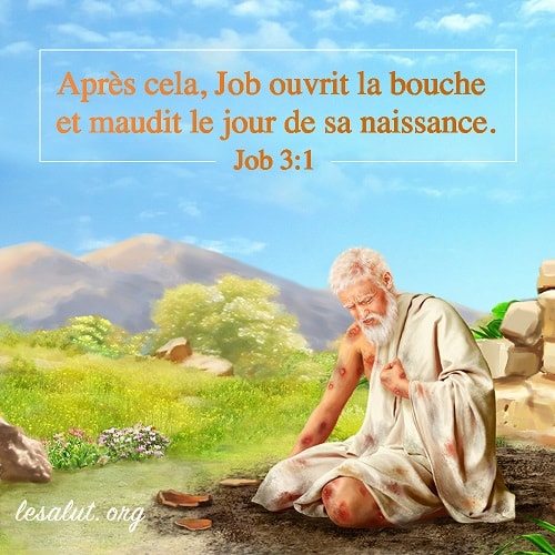 Verset biblique du jour Job 3:1