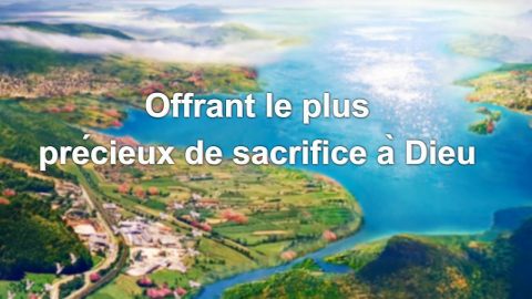 Musique chrétienne Offrant le plus précieux de sacrifice à Dieu Mon Seigneur ! Mon Dieu !
