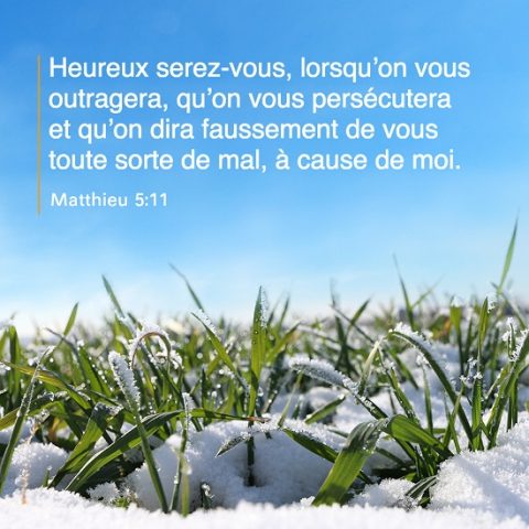 Évangile du jour – Matthieu 5:11