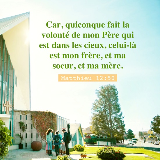 Évangile du jour – Matthieu 12:50