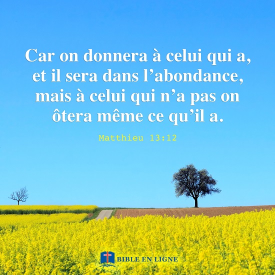 matthieu 13 11 12