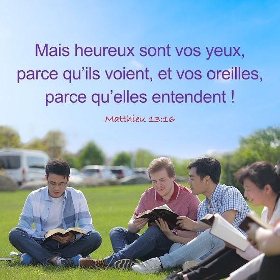versets bibliques en images – Matthieu 13:16