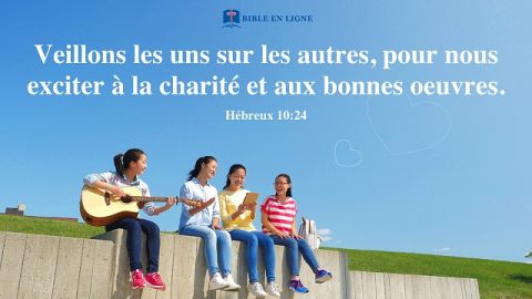 verset biblique d’encouragement en image
