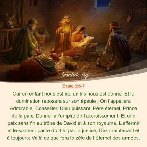Esaïe 9:6-7 – Prophétie messianique