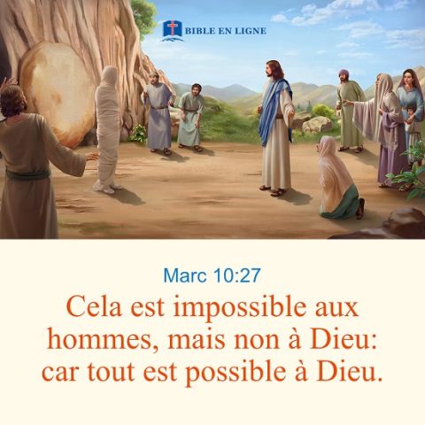 Marc 10:27 – L’autorité de Dieu