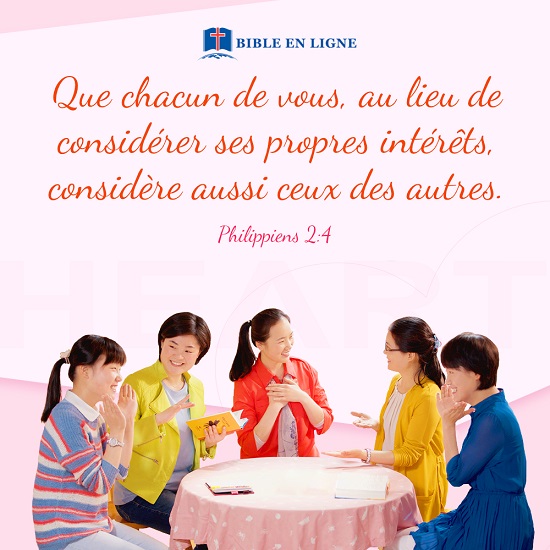 Philippiens 2:4 – Prendre Soin Des Autres