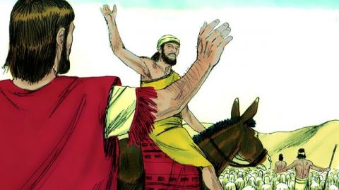 Abraham et Lot se séparent