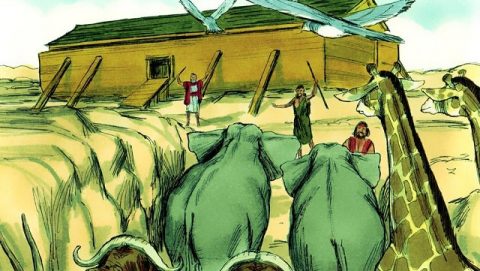 Dieu demande à Noé de construire une arche