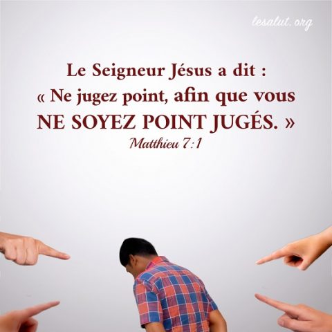 Évangile du jour - Dieu déteste les jugements des hommes