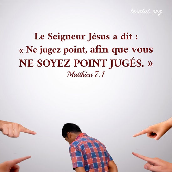 Évangile du jour - Dieu déteste les jugements des hommes