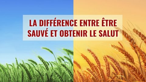 Message de salut : la différence entre être sauvé et atteindre le salut