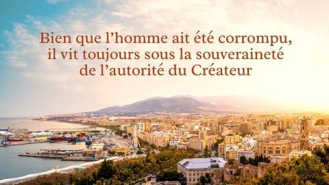 Bien que l’homme ait été corrompu, il vit toujours sous la souveraineté de l’autorité du Créateur
