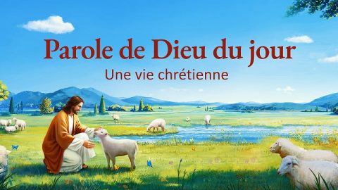 Parole de Dieu du jour