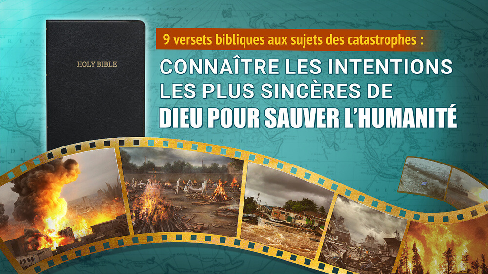 9 versets bibliques aux sujets des catastrophes