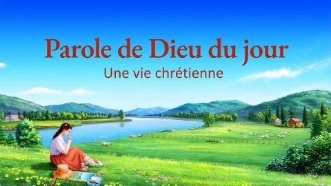 Parole de Dieu du jour