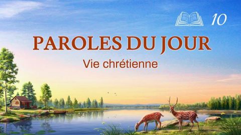 Paroles du jour | « La connaissance des trois étapes de l’œuvre de Dieu est la voie de la connaissance de Dieu » | Extrait 10
