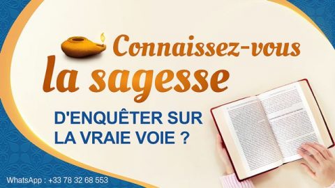 Connaissez-vous la sagesse d’enquêter sur la vraie voie ?