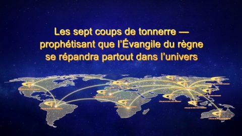Les sept tonnerres grondent – prophétisant que l’Évangile du Règne se répandra à travers tout l’univers