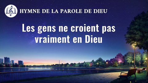 Musique chrétienne 2020 « Les gens ne croient pas vraiment en Dieu »
